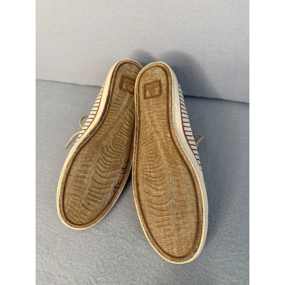 Reef Walled Low TX Cream Stripes Womens Sneakers RF008286 Size 10‎ Casual Shoes